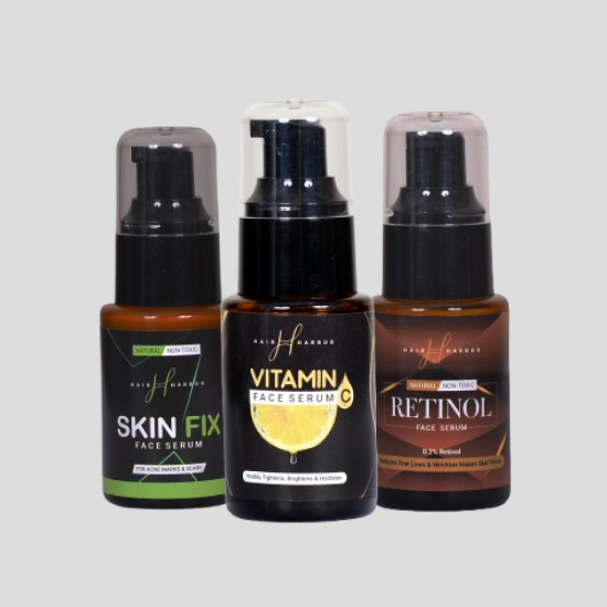 Skin Fix Serum, Retinol Serum, Vitamin C serum