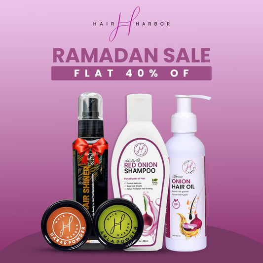 Hair Oil, Shampoo and Harar Powder